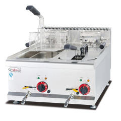 Counter Top Electric Fryers 14Lx2 DF-685