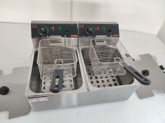 Counter Top Electric Fryers 6Lx2 DF-6L-2