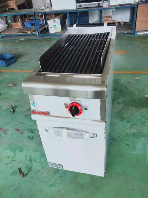 Standing Gas Lava Rock Grill GB-779