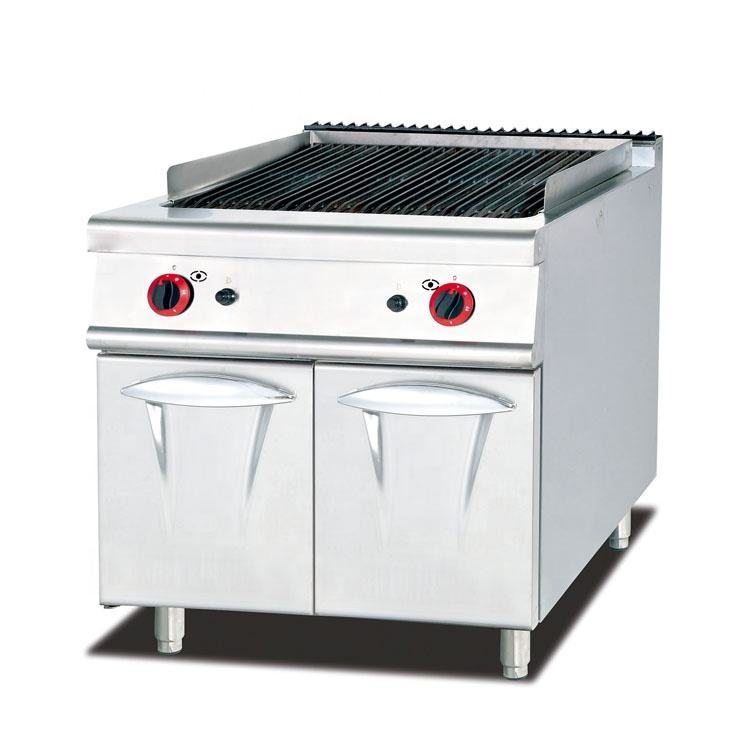 Standing Gas Lava Rock Grill GB-789