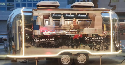 Lexus Food Trucks for Entertaining Customers