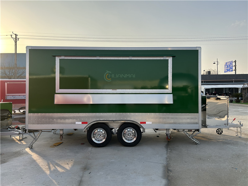 Food Truck Burger Food Trailers 480x210x260cm