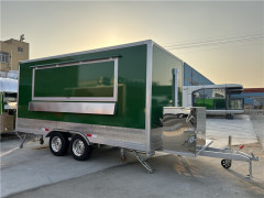 Food Truck Burger Food Trailers 480x210x260cm