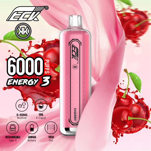 KK vape energy 3 disposable vape 6000 puffs