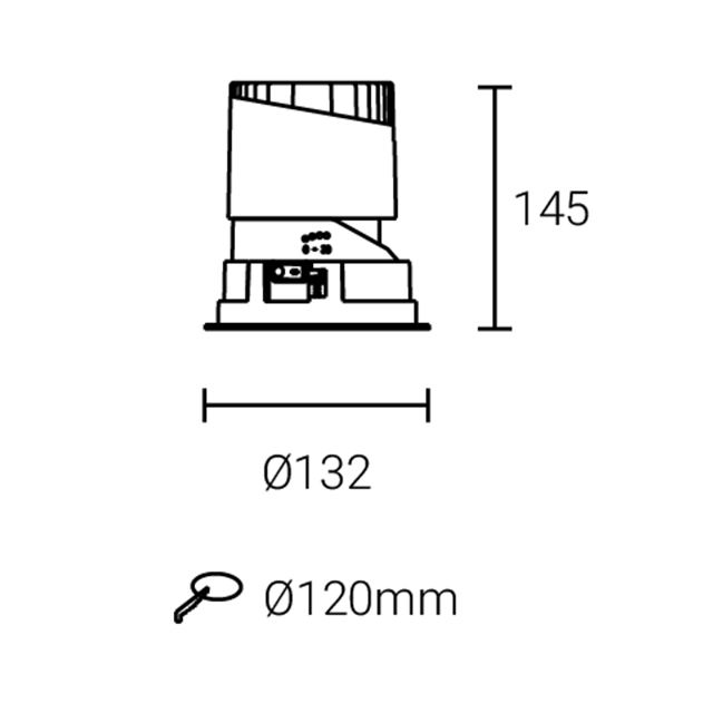 Led Down Light #XQ-100301E