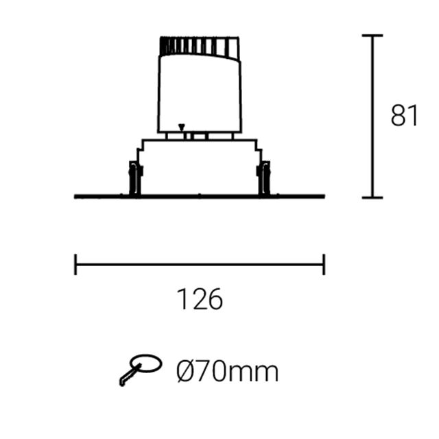 Led Down Light #XQ-100303T