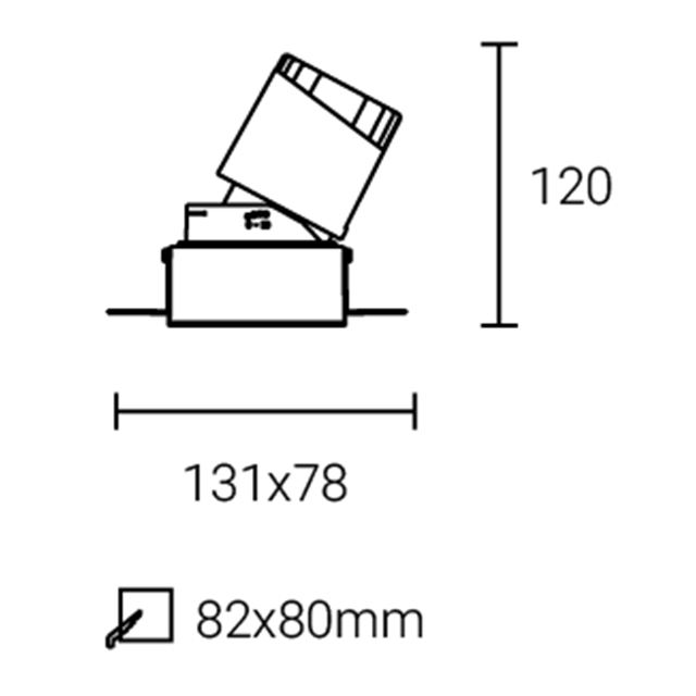 Led Down Light #XQ-100302T