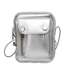 Fashion Daily Silver Shoulder Bag