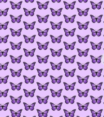 Purple Monarch Butterfly Backpack