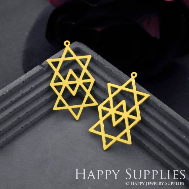 Brass Jewelry Charms, Triangle Raw Brass Earring Charms, Brass Jewelry Pendants, Raw Brass Jewelry Findings, Brass Pendants Jewelry Wholesale (RD789)