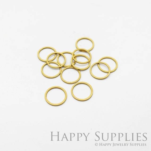 Brass Jewelry Charms,  Circle Raw Brass Earring Charms, Brass Jewelry Pendants, Raw Brass Jewelry Findings, Brass Pendants Jewelry Wholesale (NZG51)
