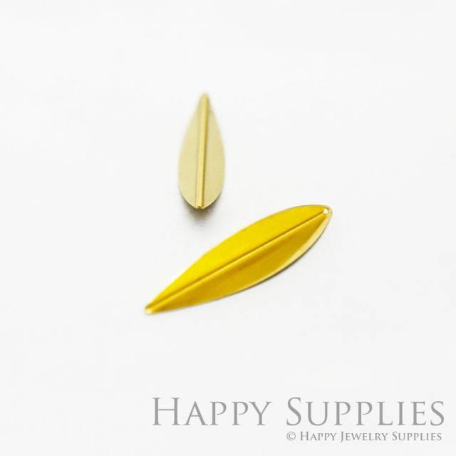 Brass Jewelry Charms,  Leaf Raw Brass Earring Charms, Brass Jewelry Pendants, Raw Brass Jewelry Findings, Brass Pendants Jewelry Wholesale (NZG75)