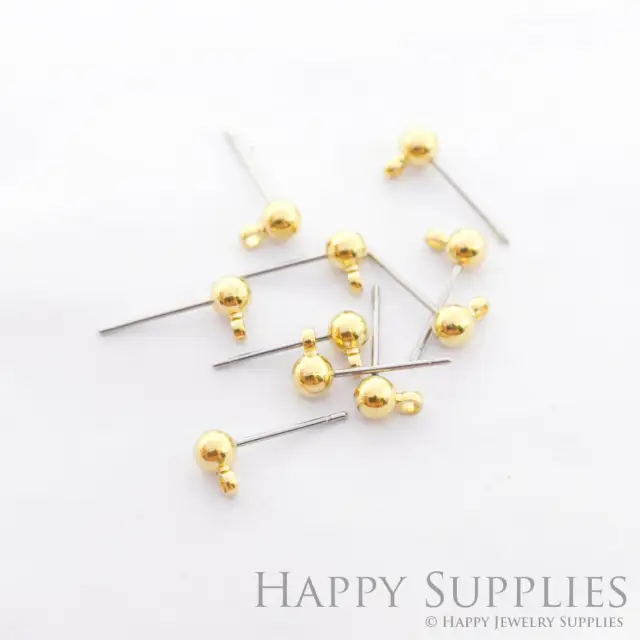 Brass Jewelry Charms, Ball Raw Brass Earring Charms, Brass Jewelry Pendants, Raw Brass Jewelry Findings, Brass Pendants Jewelry Wholesale (NZG195)