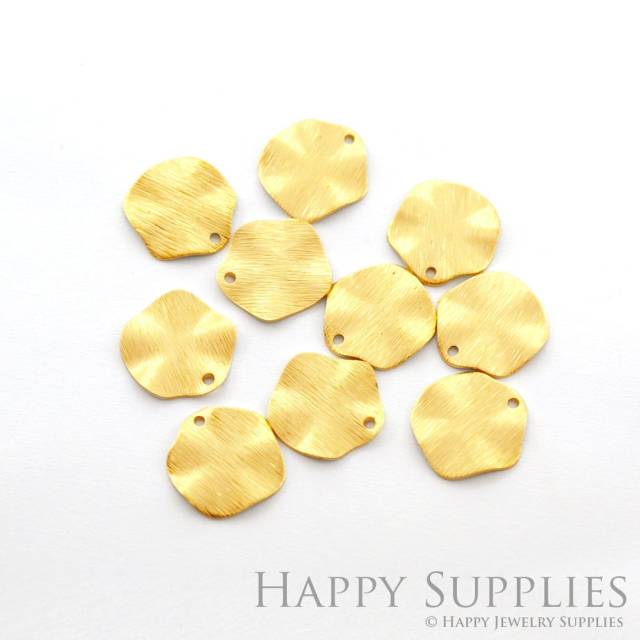 Brass Jewelry Charms, Circle Raw Brass Earring Charms, Brass Jewelry Pendants, Raw Brass Jewelry Findings, Brass Pendants Jewelry Wholesale (NZG204)