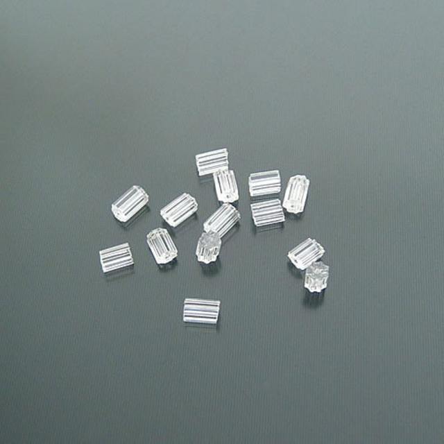 150pcs-4g 3x2.2mm Clear Rubber Earring Back Stoppers (16913)