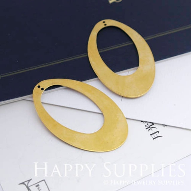 Brass Jewelry Charms, Circular Raw Brass Earring Charms, Brass Jewelry Pendants, Raw Brass Jewelry Findings, Brass Pendants Jewelry Wholesale (ZG304)