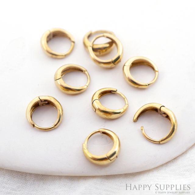 Brass Jewelry Charms, Circle Raw Brass Earring Charms, Brass Jewelry Pendants, Raw Brass Jewelry Findings, Brass Pendants Jewelry Wholesale (NZG325)