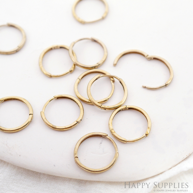 Brass Jewelry Charms, Circle Raw Brass Earring Charms, Brass Jewelry Pendants, Raw Brass Jewelry Findings, Brass Pendants Jewelry Wholesale (NZG324)