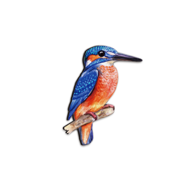 Handmade Jewelry Making Supplies Beads Cut Wooden Charm Bird DIY Necklace Earring Brooch (CW175)