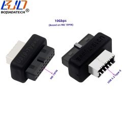 Motherboard 19PIN Header to 10Gbps USB 3.2 Type-E Connector (Type-C Front) Adapter Card