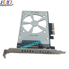 PCIE 3.0 X4 PCI-E 4.0 4X to SFF-8639 U.2 Connector Adapter Expansion Card for U2 NVME SSD