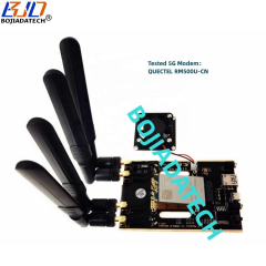 USB 3.0 Type-A to NGFF M.2 Key-B Wireless Adapter 1 SIM Card Slot 4 Antennas Fan Protective Case for 5G 4G LTE Module Modem