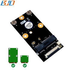 NGFF M.2 Key B+M Key-M Interface to Mini PCI-E MPCIe Slot Wireless Adapter Card + 30CM FPC Cable For Wifi BT Module