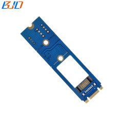 M.2 NGFF B+M Interface to SATA 3.0 7Pin Adapter Riser Card Horizontal for 2.5" 3.5" Hard Disk Drive 5.25" Optical Drive