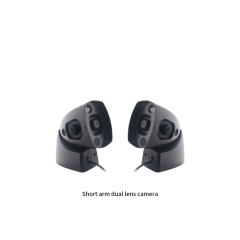 Dual side view camera with monitor system