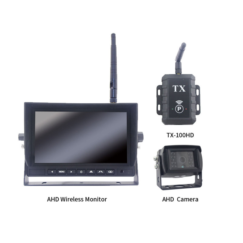 AHD wireless Transmitter and 1080P monitor