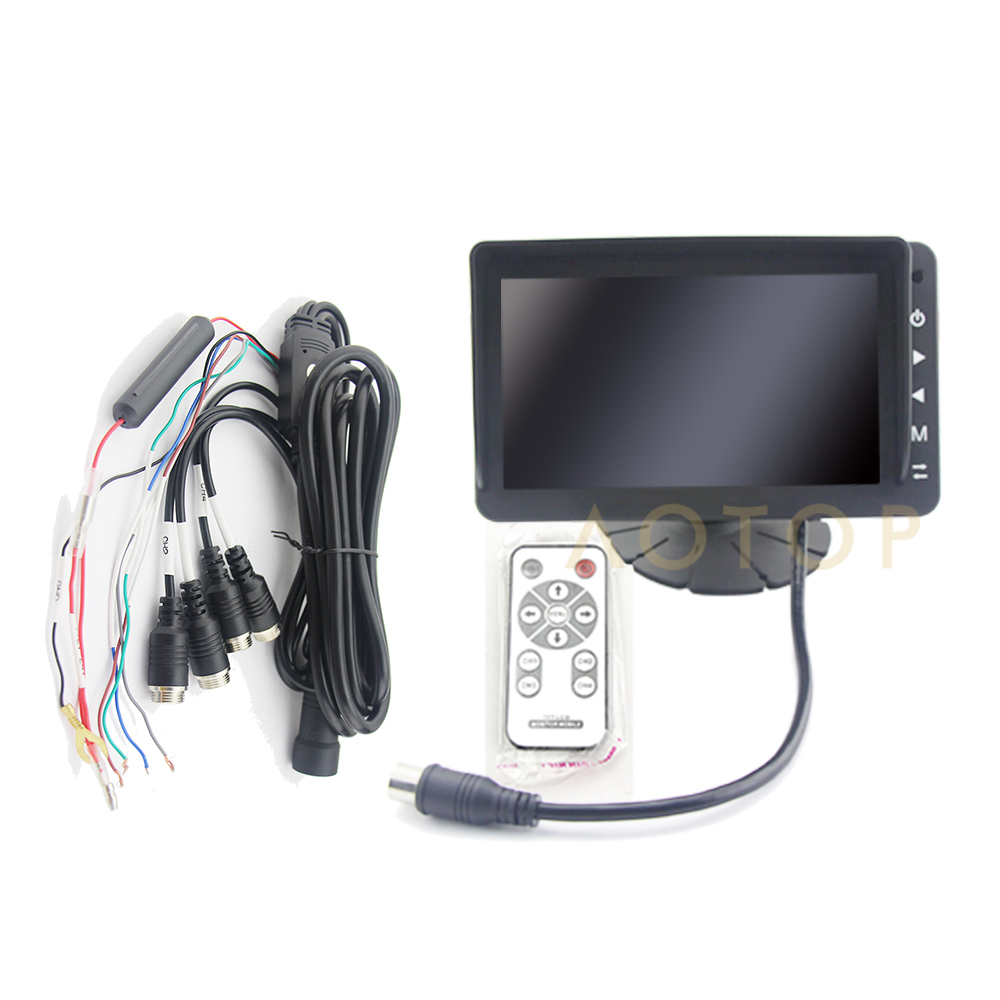 7 inch Quad Car LCD Monitor CM-718MQ