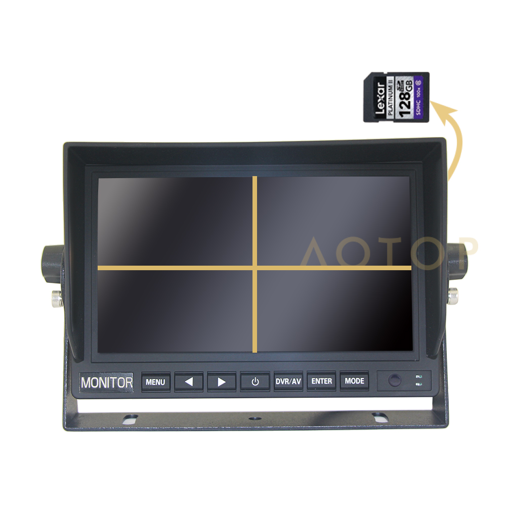 7 inch Quad DVR Monitor