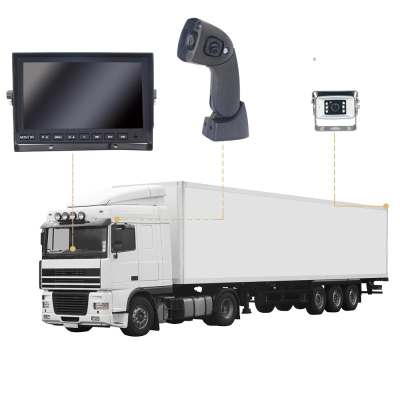 Dual Side View Camera With CM-1010AHD monitor