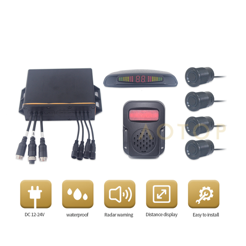 Radar Alarm System with LED Display for all cars