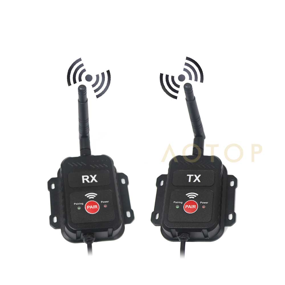 2.4G HD Wireless Waterproof Transmitter and Receiver Kit