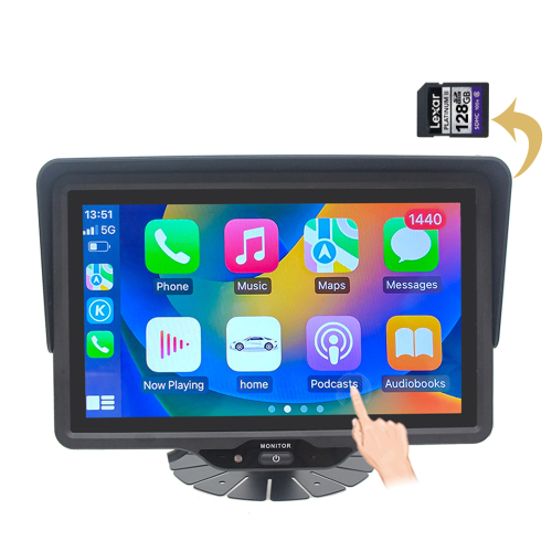 10.1" CarPlay 4CH Recording DVR Monitor