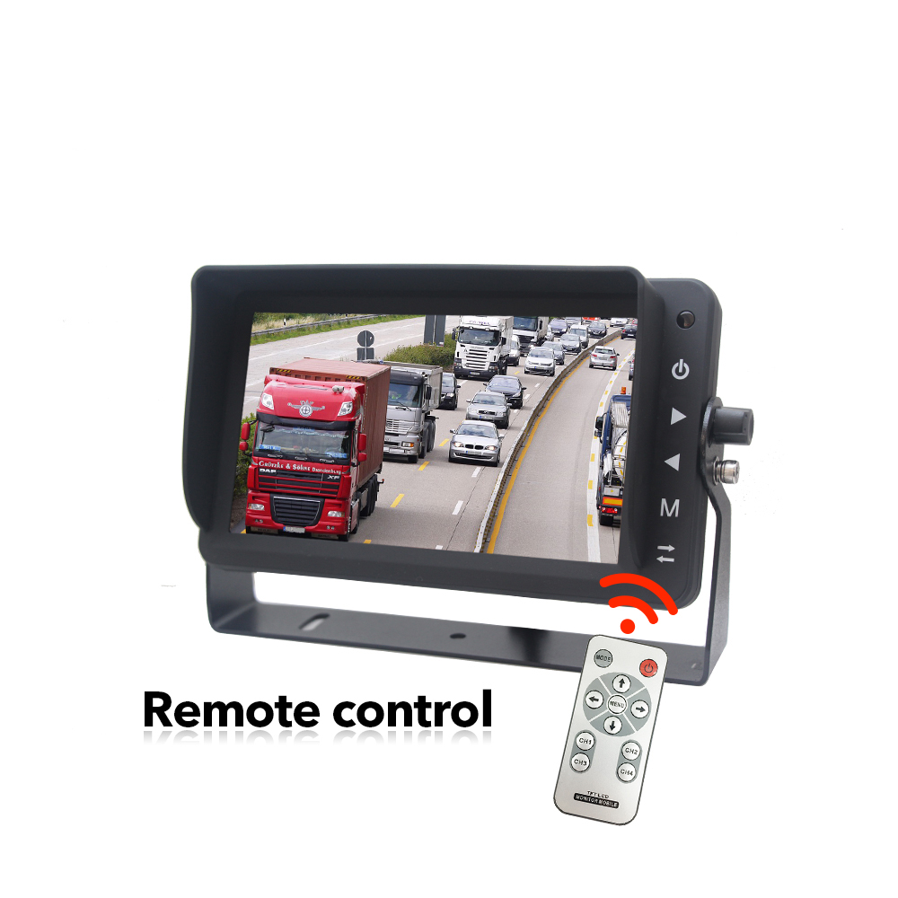 1080P 7”AHD Quad Touch Button Monitor