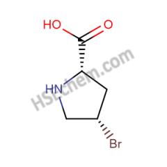 (2S,4S)-4-bromopyrrolidine-2-carboxylic acid