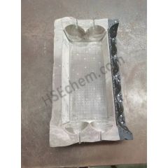 Wired parts for making paper egg carton