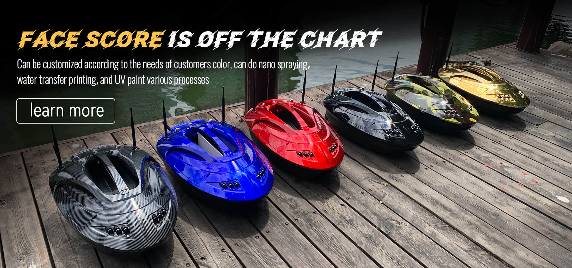 S series bait boat