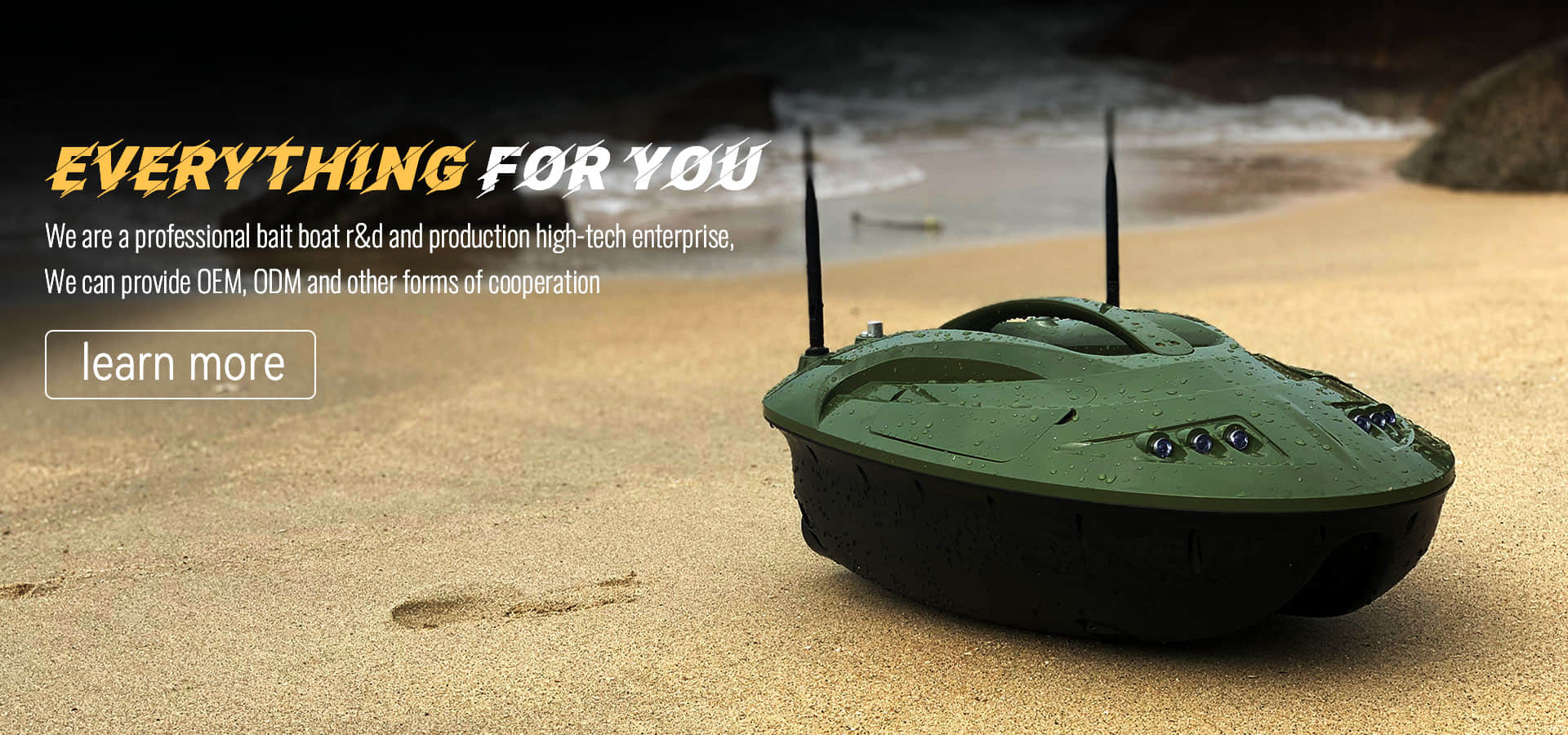 S series bait boat