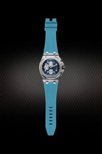 【Braided pattern】Rubber Strap For AP Royal Oak Offshore 42mm Chronograph