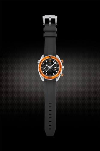 Rubber Strap For Planet Ocean 600m Chronograph 45.5mm Cal.9300 Movement