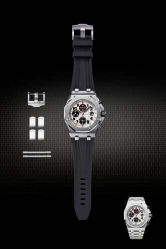 【Classic design】Rubber Strap For AP Royal Oak Offshore 42mm Chronograph