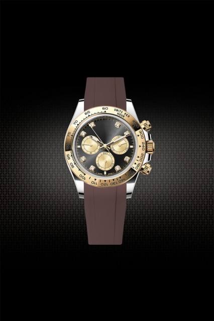 Rubber strap for Rolex Daytona 126503