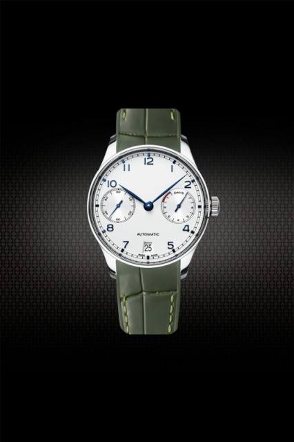 Rubber strap for IWC Portugieser 7 Days Power Reserve IW500107 100%Rubber
