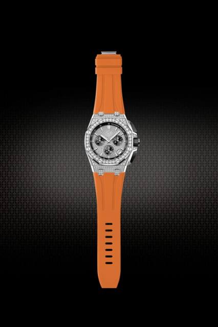 Rubber strap for AP ROYAL OAK OFFSHORE Ref.26423BC