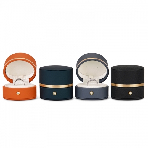 PU leather jewellery packaging box for ring pendant