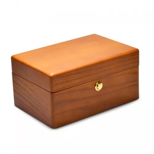 Vintage wood jewelry organizer gift box for bangle ring pendant watch