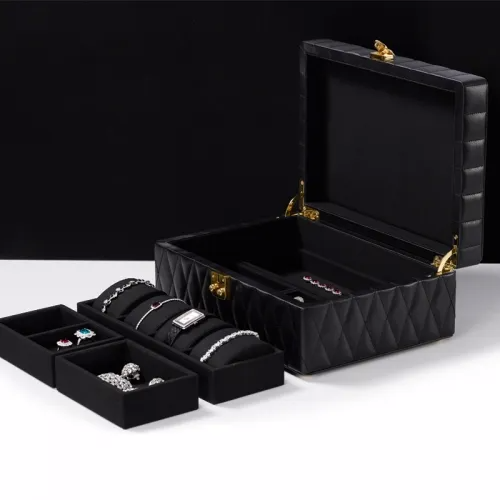 jewelry travel organizer_jewelry storage organizer_wooden jewelry organizer box